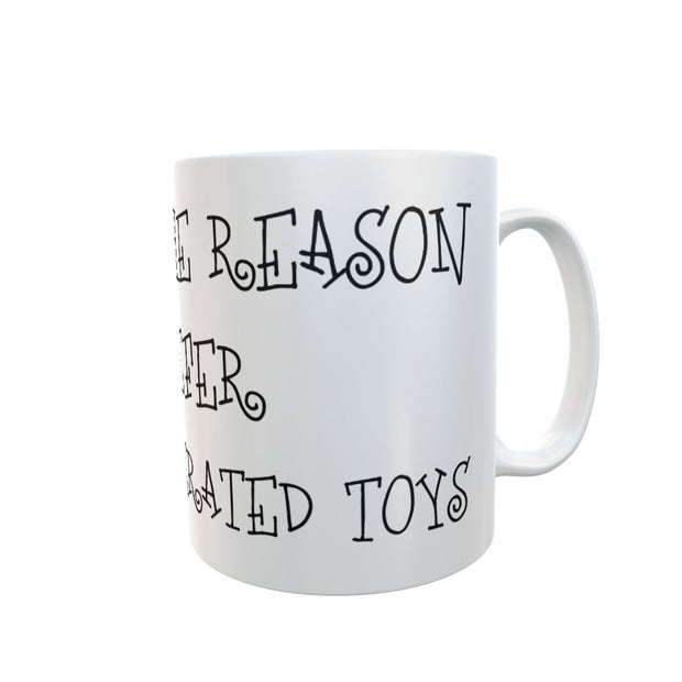 Adult novelty gift prefer battery operated toys 11oz mug