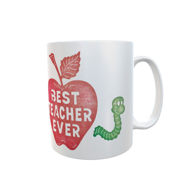 Best teacher ever end of year present school infant junior Gift 11oz mug cup