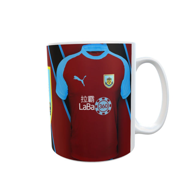 Burnley FC logo football Mug Cup Fathers Day Birthday Dad Gift 11oz mug