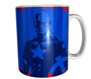 Captain America Mug Cup marvel super hero Gift 11oz mug boys / dad present