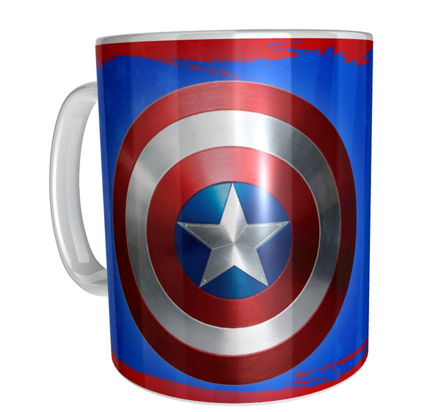 Captain America Mug Cup marvel super hero Gift 11oz mug boys / dad present