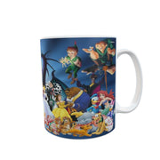 Disney charterers mug Gift 11oz mug Cinderella snow white peter pan