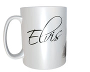 Elvis presley coffee mug 11oz ceramic mug gift idea for fans xmas present