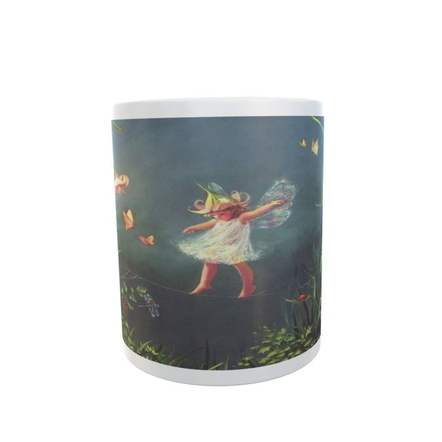 Fantasy fairy flower and mice present alternative Gift 11oz mug