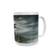 Fantasy ready for battle alternative gothic present skeleton Gift 11oz mug