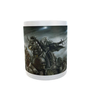 Fantasy ready for battle alternative gothic present skeleton Gift 11oz mug