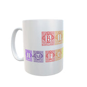 F you novelty funny rainbow gay pride Gift 11oz mug