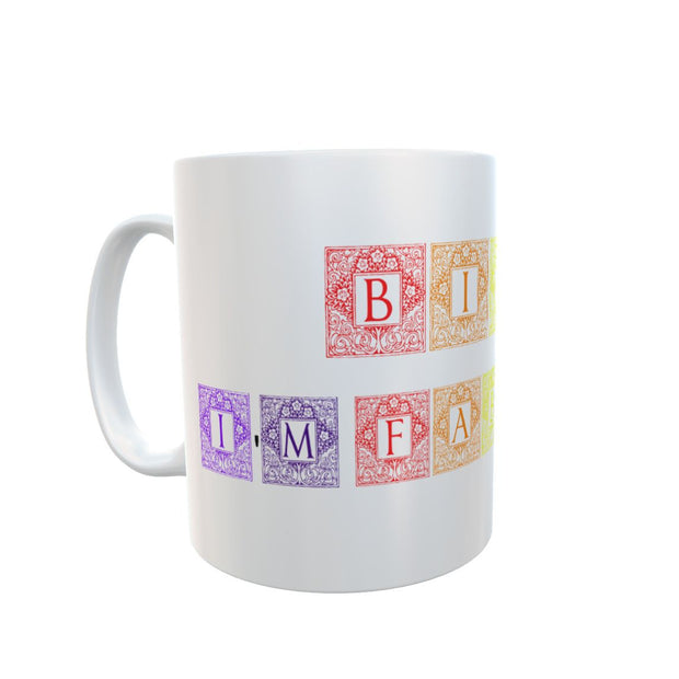 Bitch fabulous gay pride rainbow Gift 11oz mug