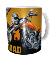 Harley Davidson bike king mug 11oz ceramic mug gift for him men retro xmas