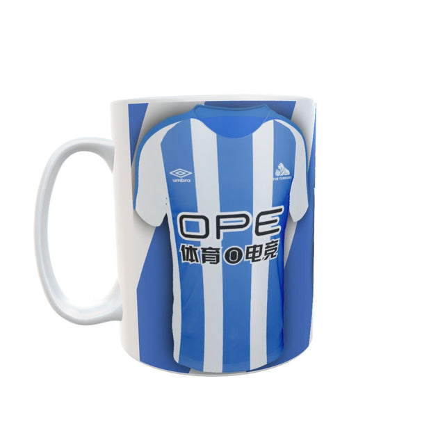 Huddersfield FC logo football Mug Cup Fathers Day Birthday Dad Gift 11oz mug