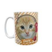 I love my cat, own pictures mug, send us pic, cup, customise