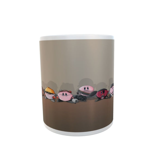 Kirby alternative cute game gaming pink pose novelty Gift 11oz mug cup