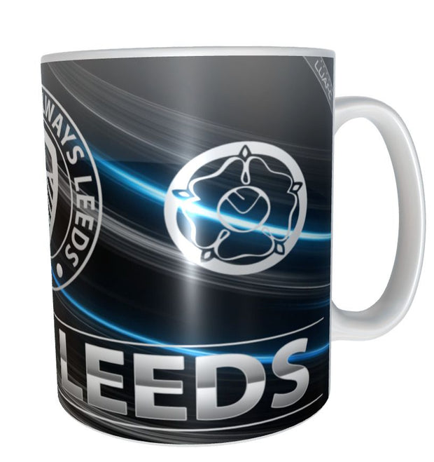 LEEDS united football Mug Cup Fathers Day Birthday Dad Gift 11oz mug