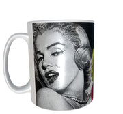 Marilyn Monroe pop art xmas retro design mug 11oz ceramic mug gift for him her