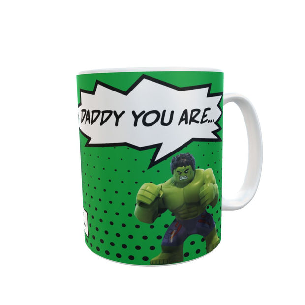 Marvel DC Lego hero fathers day super 6 designs choose your own mug 11oz gift