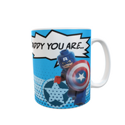 Marvel DC Lego hero fathers day super 6 designs choose your own mug 11oz gift