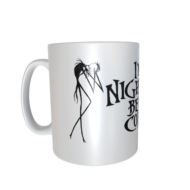 Jackandsally NBC nightmare before christmas before coffee gift mug