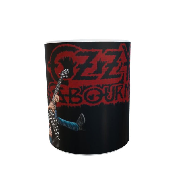 Ozzy osbourne music mug 11oz ceramic mug gift idea for black sabbath fans