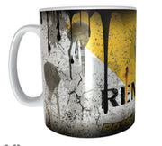 Renault car designer oil mug 11oz ceramic mug gift for men distressed retro xmas