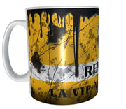 Renault car present oil mug 11oz ceramic mug gift for men distressed retro xmas