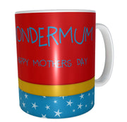 Super MUM wonderwoman super hero 11oz ceramic mug gift idea mothers day present