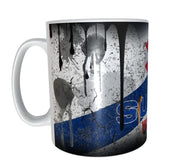 Suzuki car bike design oil mug 11oz ceramic mug gift for men distressed xmas