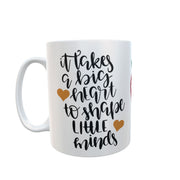 TEACHER BIG HEART THANKYOU END OF TERM YEAR JUNIOR SENIOR SCHOOL mug