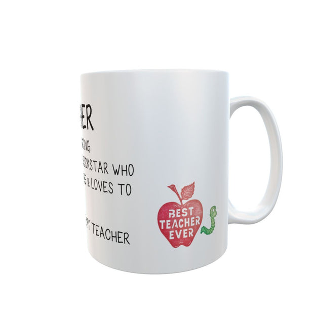 Teacher noun end of year term thanyou present 11oz ceramic mug gift idea cup