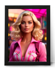 Margot Robbie as Barbie Beautiful Poster Print Inspired by the Movie