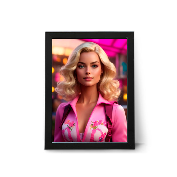 Margot Robbie as Barbie Beautiful Poster Print Inspired by the Movie