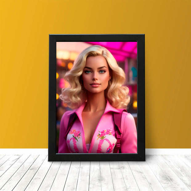 Margot Robbie as Barbie Beautiful Poster Print Inspired by the Movie