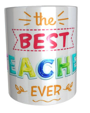 Best teacher leaving present 11oz ceramic mug gift idea end of school