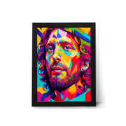 Chris Martin Abstract Poster Print The Perfect Wall Art for Coldplay Fans