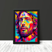 Chris Martin Abstract Poster Print The Perfect Wall Art for Coldplay Fans