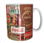 Coca cola xmas retro design mug 11oz ceramic mug gift for him or her womnen mens