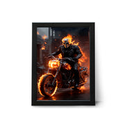 Ghost Rider Marvel Antihero Johnny Blaze Classic Movie Poster Print