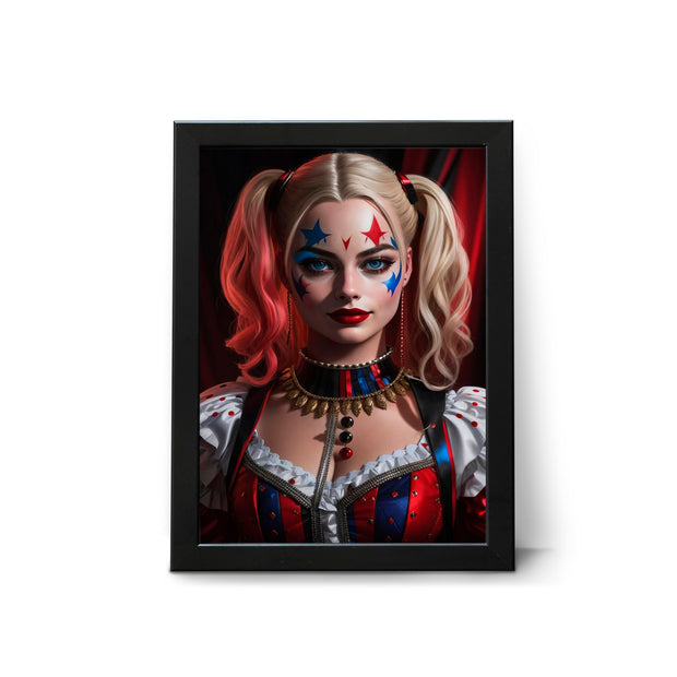 Margot Robbie as Harley Quinn Stunning Poster Print, Suicide Squad Movie Art