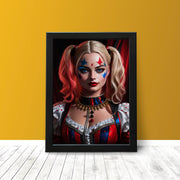 Margot Robbie as Harley Quinn Stunning Poster Print, Suicide Squad Movie Art