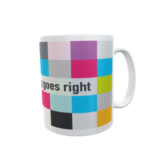 when nothing goes right go left novelty present Gift 11oz mug cup