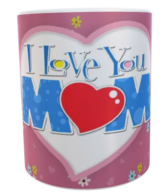 I love you Mum mug 11oz ceramic mug mothers day / birthday gift idea