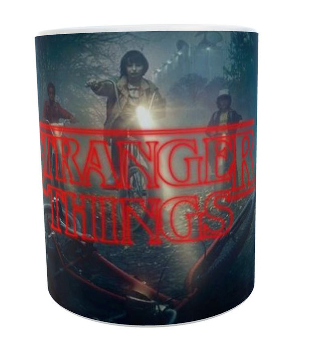 Stranger netflix things tv sci fi ceramic gift mug