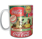 Coca cola xmas retro design mug 11oz ceramic mug gift for him or her womnen mens