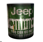 Jeep car motor oil mug 11oz ceramic mug gift for him distressed retro mens xmas