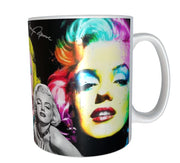 Marilyn Monroe pop art xmas retro design mug 11oz ceramic mug gift for him her