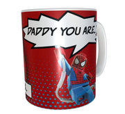 Spiderman dad cool as Marvel DC Lego superhero fathers day xmas gift 11oz mug