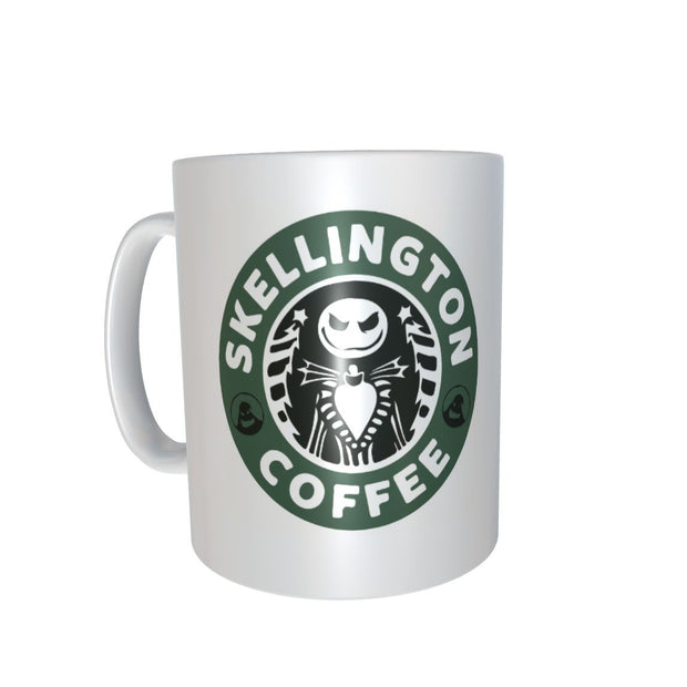 Nightmare before christmas nbc skellington coffee starbucks Gift 11oz mug