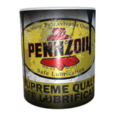 Pennzoil motor oil mug 11oz ceramic mug gift distressed retro oil MECHANIC