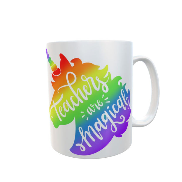 Teacher are magical unicorn end of year term thankyou 11oz ceramic mug gift