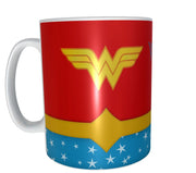 Super MUM wonderwoman super hero 11oz ceramic mug gift idea mothers day present