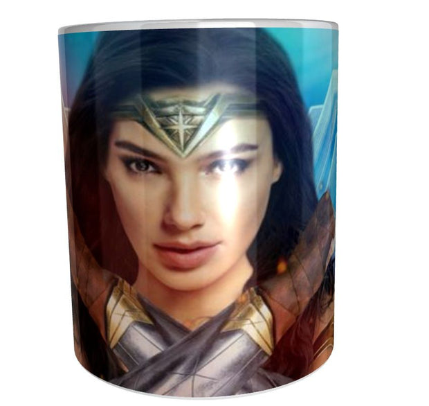 Wonderwoman Cup DC superhero Gift 11oz mug present superhero